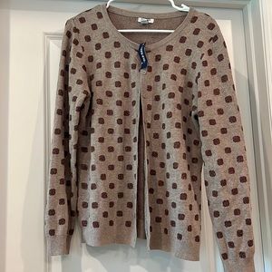 Old Navy Sparkle Polka-Dot Cardigan